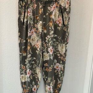 Chaser Floral Jogger Pants